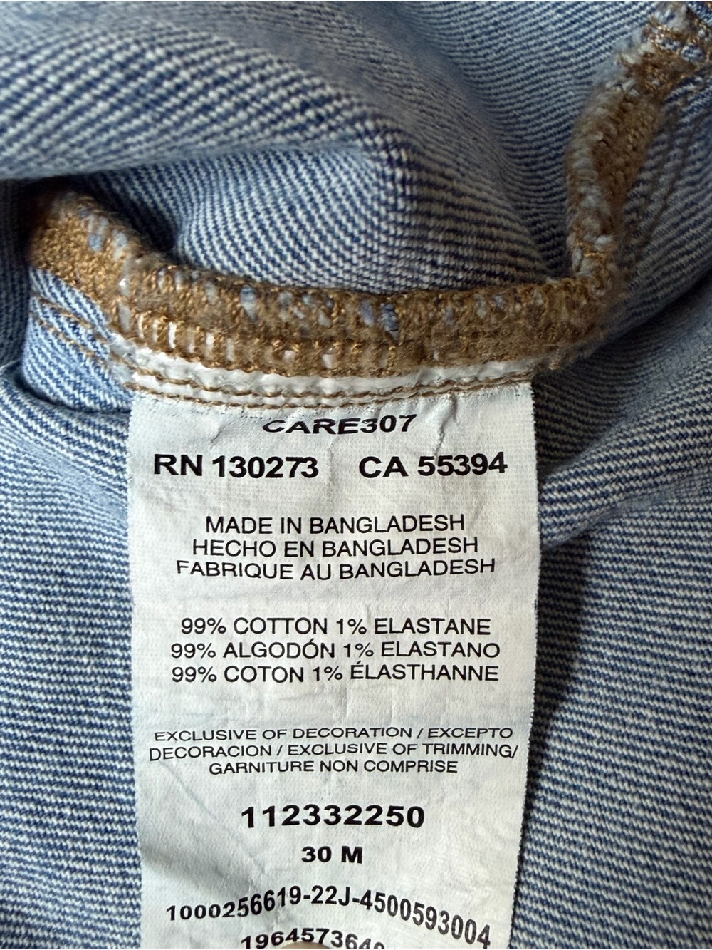 Lee Vintage High Rise Super Flare Jeans with Curved Rainbow Stitching - Picture 5 of 5
